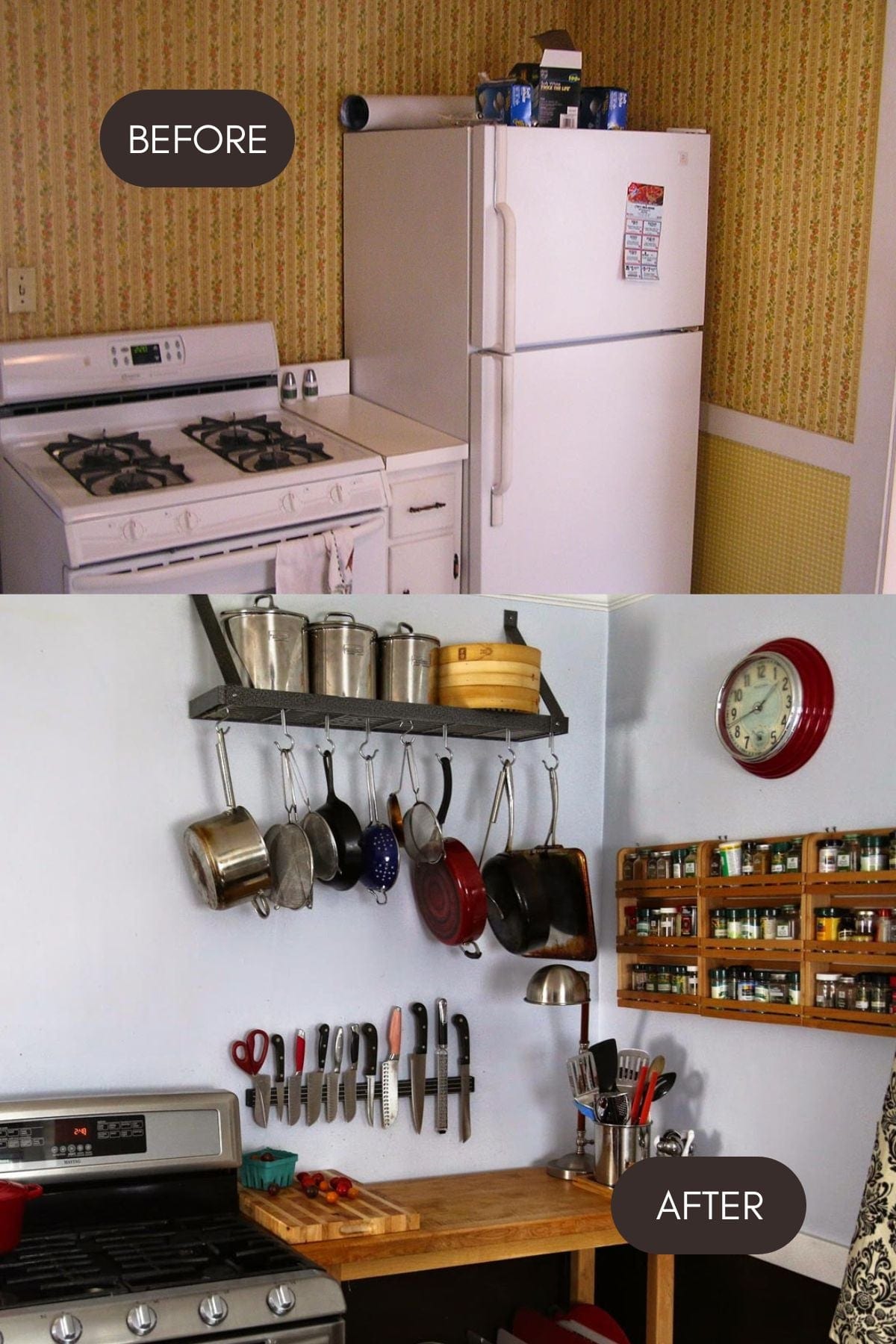 Kitchen renovation project near Sudbury MA by Spiral Interior Spaces