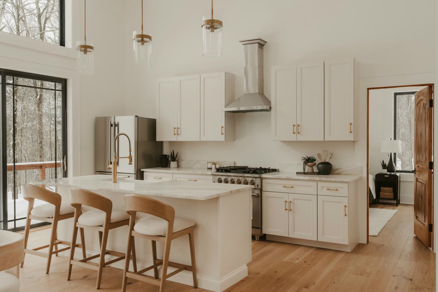 Maynard kitchen before and after — budget renovation MetroWest MA